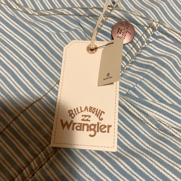 NWT Billabong x Wrangler overalls - Picture 2 of 4